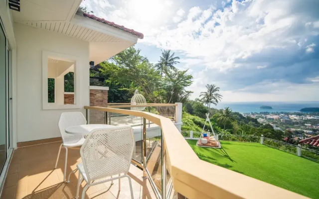 Ocean View 4BR Pool Villa KataBB Seaview