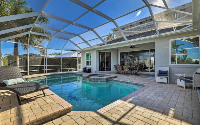 Heated Pool/spa & Dock: Apollo Beach Home on Canal