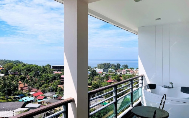 Top Floor sea View 2br Apartment Near Karon Beach
