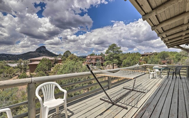 Thumb Butte Views + Near Hiking: Prescott Studio