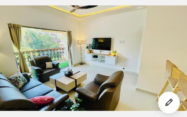 Breezy luxury 2BHK holday home near calangute beach