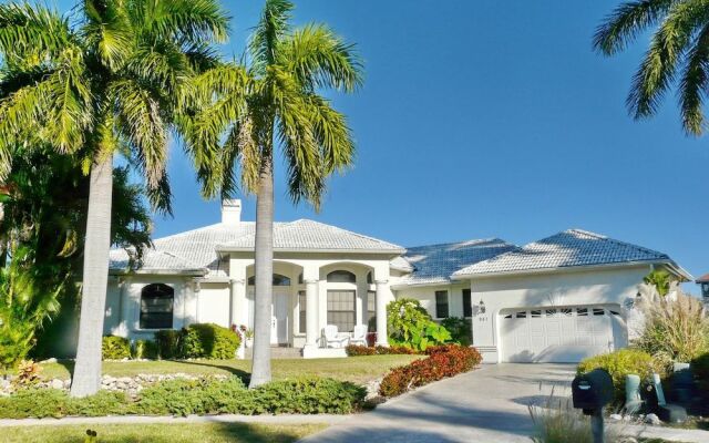 Waterfront Home on key lot With Pool, spa and Views