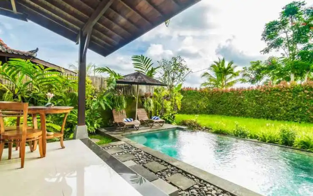 Uma Kakul Villas – Pool – Tegallalang