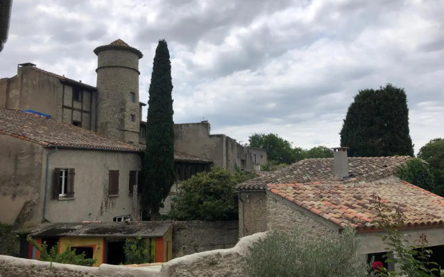 Romantic house - entrance to the medieval castle