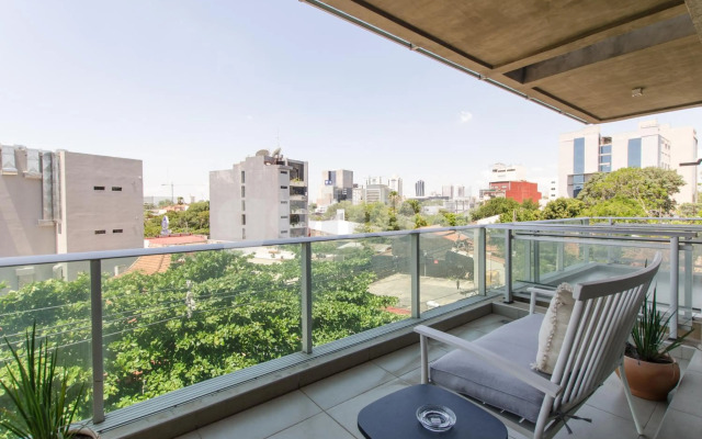 Relájate en este Hermoso y Acogedor Dpto 1D007