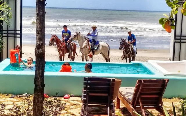 Ocean Front Private Casita w Pool AC Sleeps 4