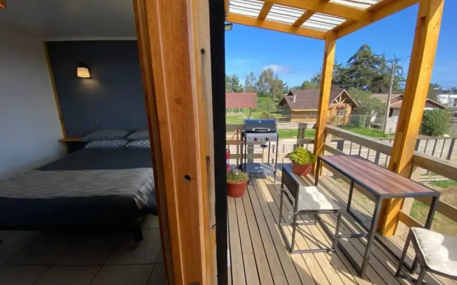 Studio Cabin BBQ Kitchen Parking Pet Wifi