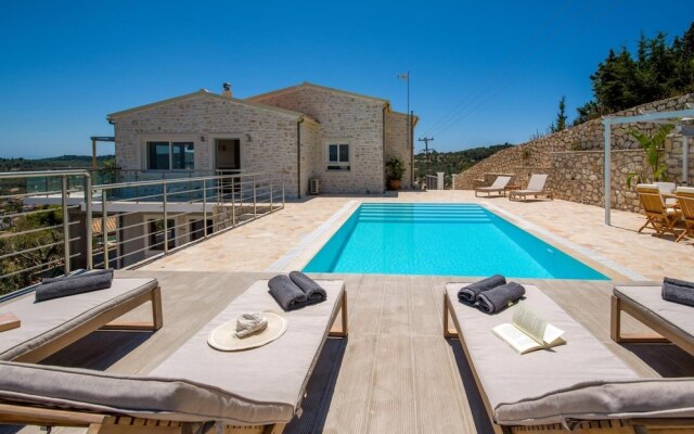 Above Blu Villa in Gaios