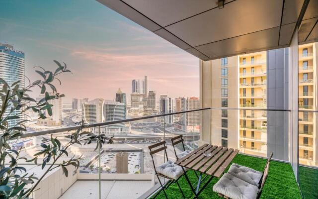 Lux BnB 1BD Boulevard Point Downtown Views