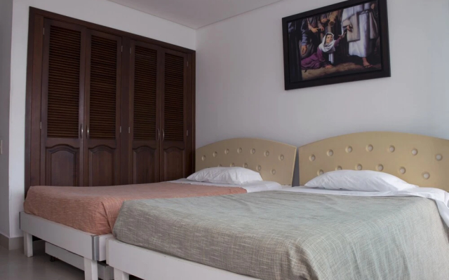 Apartment in Cartagena Ocean Front 2tl14 With Air Conditioning and Wifi - Apartment in Cartagena - Photo 4