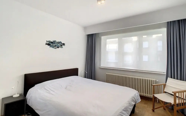 Apartment by the Seawall in Belgium