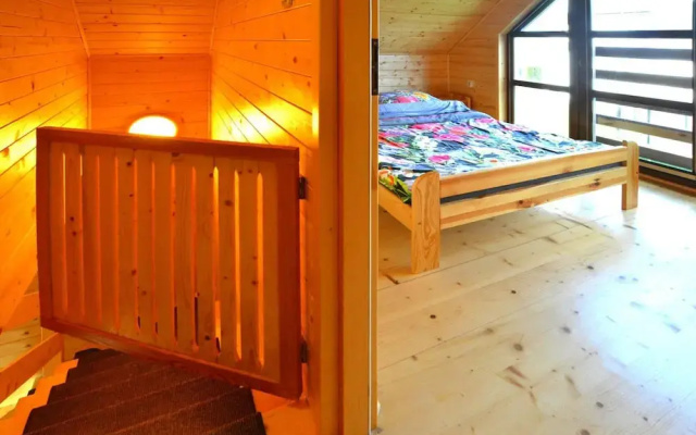 Wooden House in Grzybowo Near Baltic Sea
