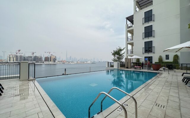 Manzil - 1BR | Near La Mer Beach | Pool & Sea View