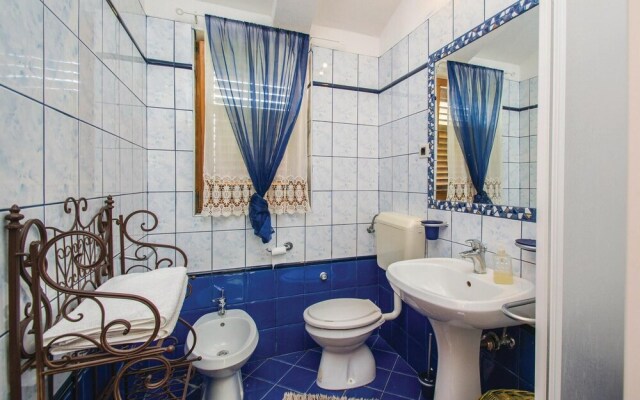 Beautiful Home in Nedescina with Hot Tub, Sauna & 1 Bedrooms