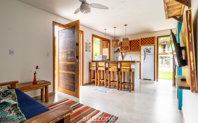 Casa 3Q c/ churrasq. 800m da praia RJU8301