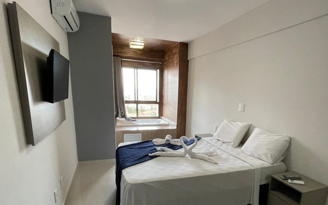 DUPLEX com Hidromassagem total de 02 QUARTOS e Vista MAR