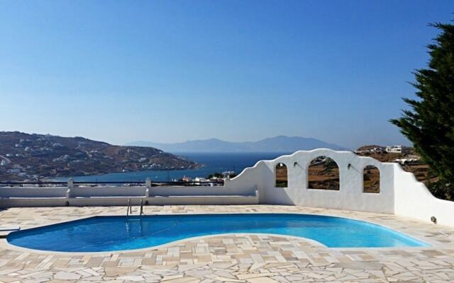 Complex of Cycladic traditional houses