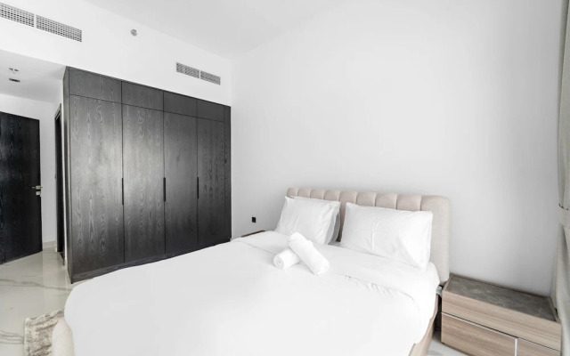 Modern 1-bedroom Apart With Pool gym and Hammam