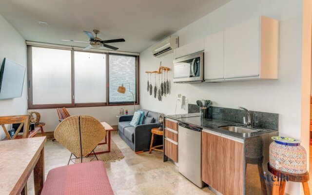 Private Rooftop 1BR Condo with Stunning Common Areas by Stella Rentals