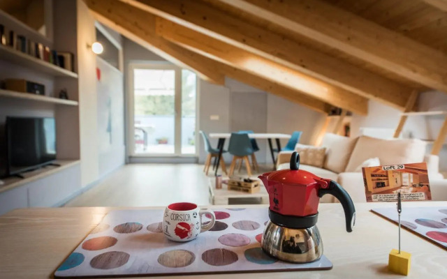 Loft 29 mansardato con ampio terrazzo