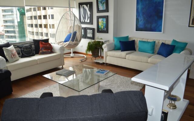 Modern Miraflores Apartment Ocean View