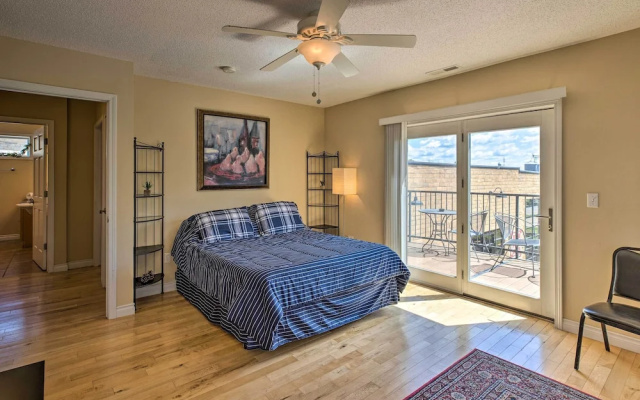 Downtown Yankton Apartment w/ Patio & River View!