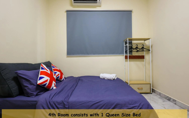New Landed-15Pax KLCC 5km.喜庆.聚会.团聚.会议.中文房东 – Guest Rooms – Kuala Lumpur