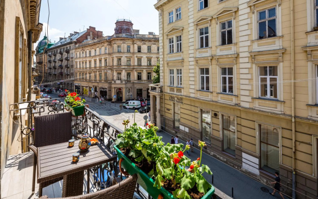 LeoApart near Rynok Square with 2 bedrooms