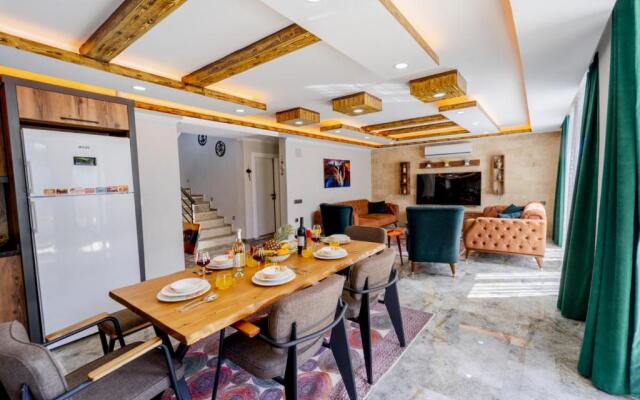 Luxury Duplex Villa With 2 Pools in Kas