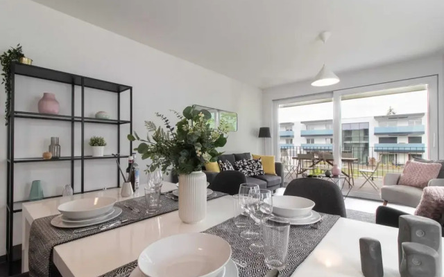 Modern 2 Bedrooms Apartment at Le Bouveret. Self-checkin