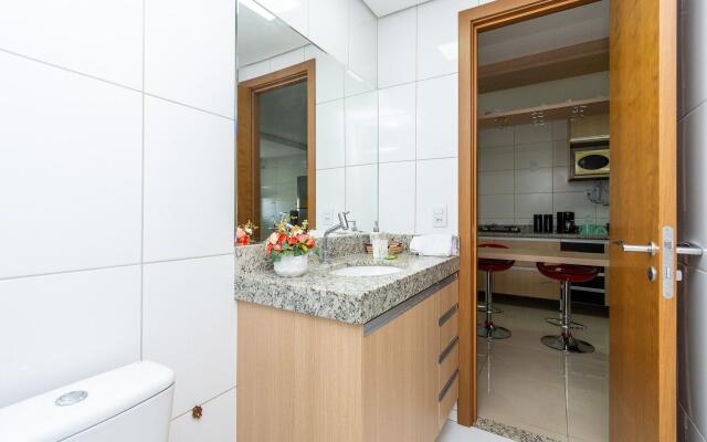 Flat com linda vista de Goiânia - TH1410