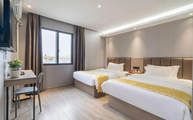 GreenTree Inn Shanghai Jiading Nanxiang Subway Station Shell Hotel
