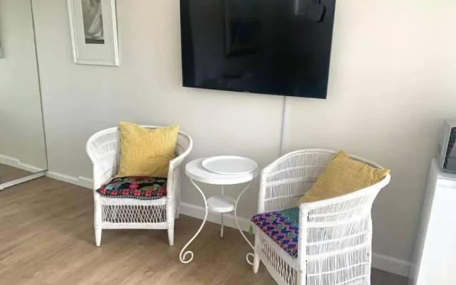 Private room with own entrance, patio and garden.