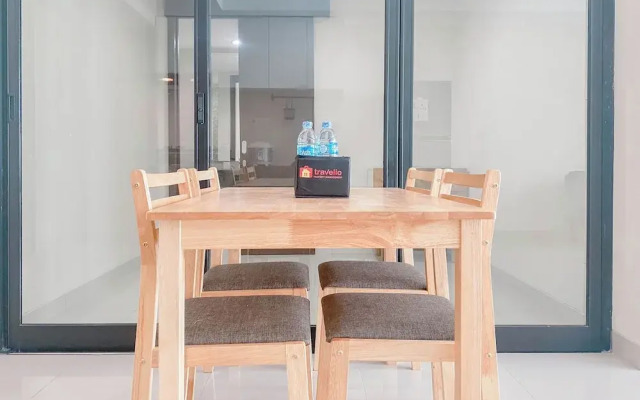 Spacious and Combined 1BR Apartment at Nine Residence