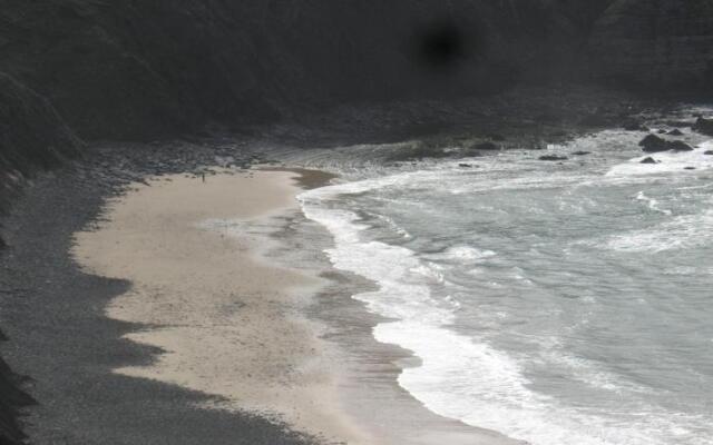 Blue and Yellow Mediterranean House