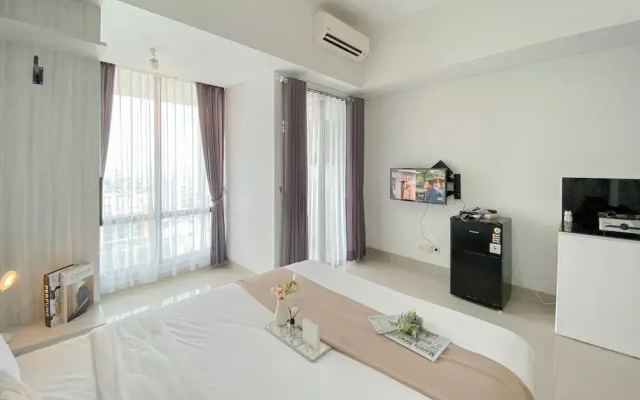 Comfort And Simply Look Studio Lrt City Bekasi Apartment