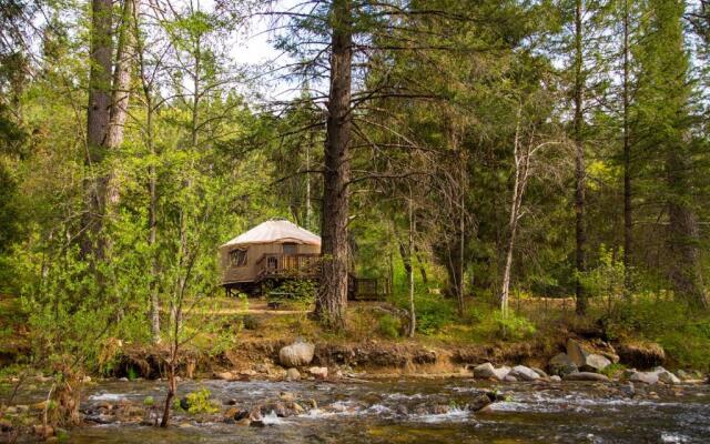 Yosemite Lakes River Yurt 21