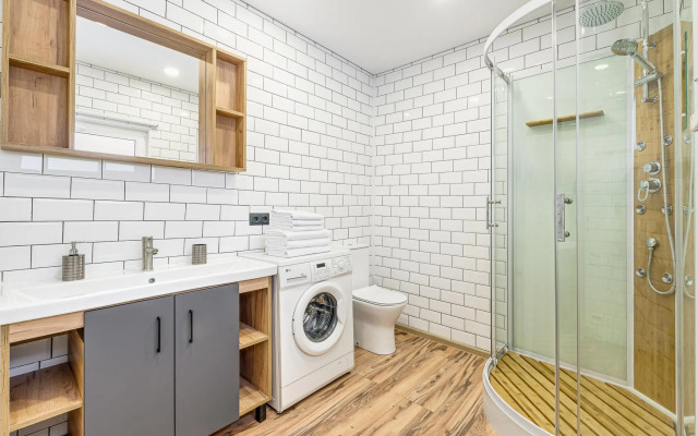 Загородный дом с баней на дровах