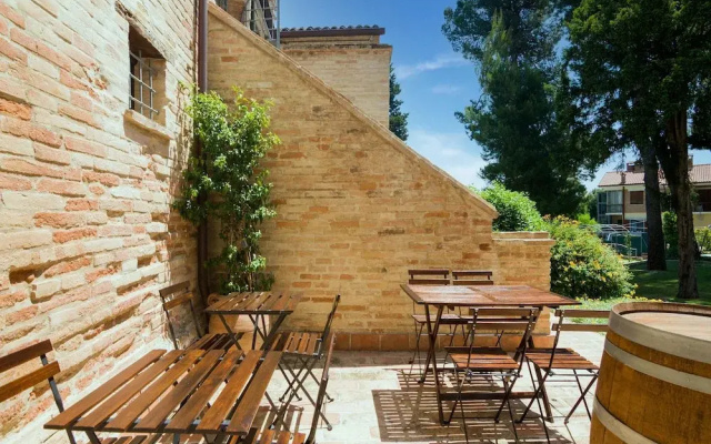 Scenic Apartment in Mombaroccio with Garden near City Center