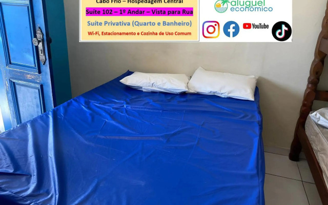 Cabo Frio - Hospedagem Central - Aluguel Economico