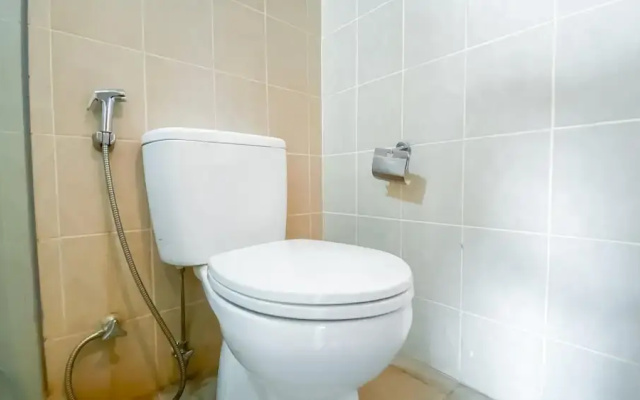 1BR Queen Bed at Ancol Marina Apartment near Dufan