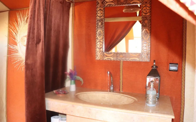 Luxury nomadic tented camp