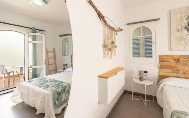Flatguest Pajara + 2 terraces + 9 PAX + Sea view