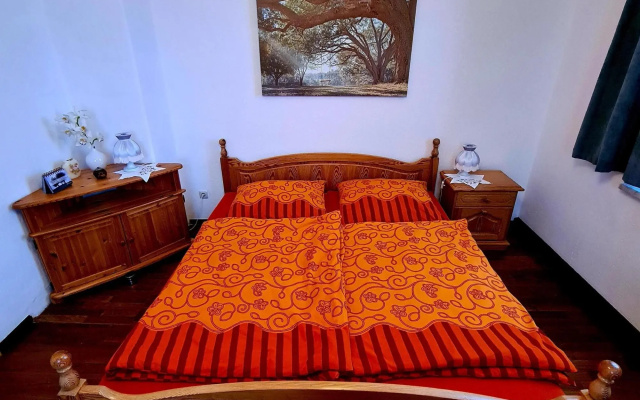 Cozy holiday apartment in Falkenstein with a fireplace