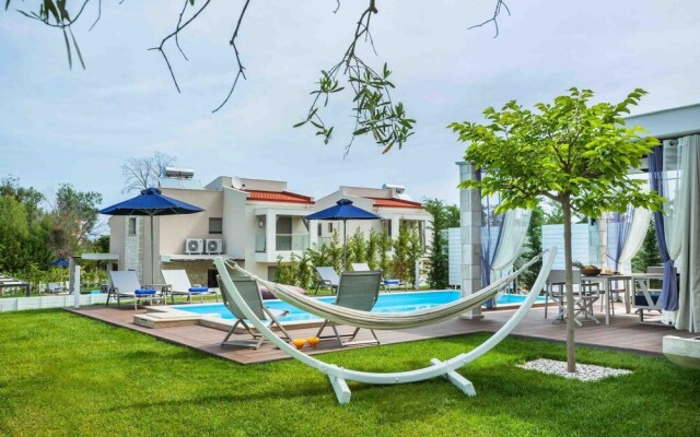 Luxury Halkidiki Villa Premium 3 Bedroom Villa Private Pool Pefkochori