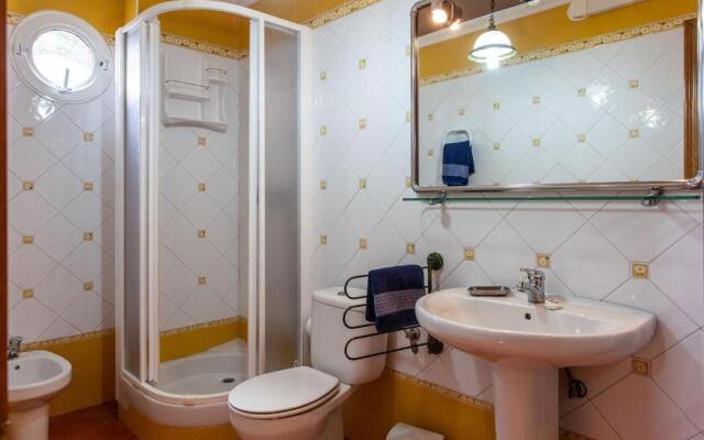 Apartamento con jardin en un chale