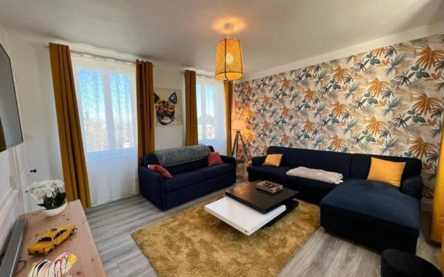 Homefleur - Maison 130m2 - 8 à 10 pers - Jardin