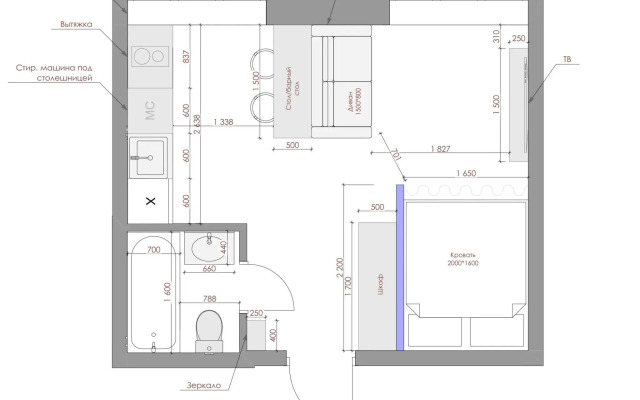 Апартаменты на улице Фадеева