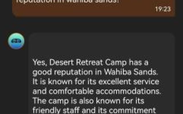 Desert Retreat Camp