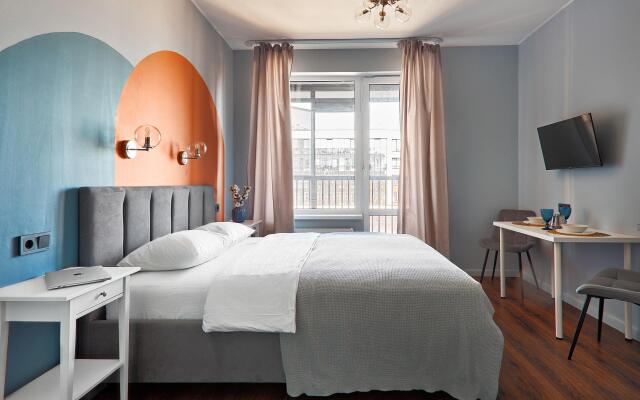 Studio apartments on Zheleznodorozhny Prospekt 14 k1